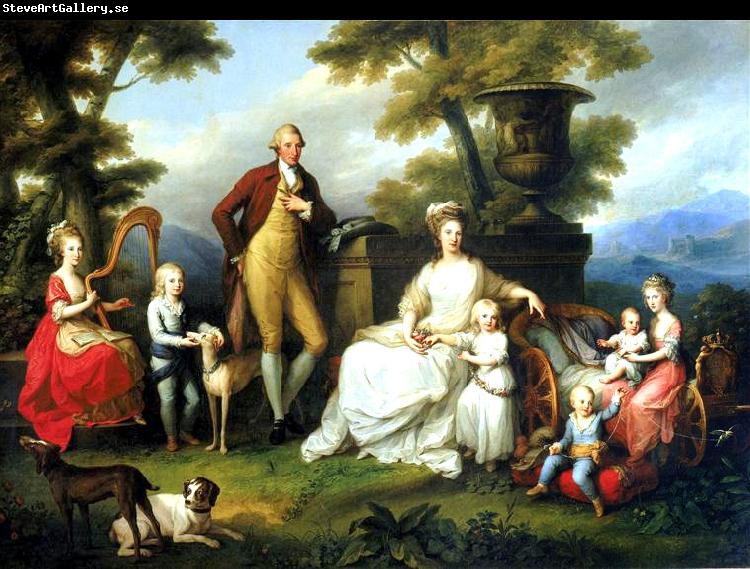 Angelica Kauffmann Portrait of Ferdinand IV of Naples, and his Family